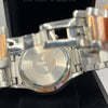 Emporio Armani Chronograph Watch Black Dial Silver Stainless Steel Bracelet (Copy)