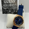 Guess Quartz Watch Blue Dial Blue Silicone Strap (Copy)