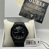 Guess Quartz Watch Black Dial Black Stainless Steel Bracelet (Copy)