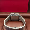 Cartier Square Steel Brown Dial Watch