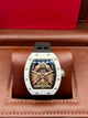 Skeleton Tonneau Gold Black Watch