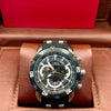 Invicta Skeleton Chronograph Black Sport Watch Original