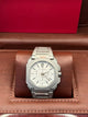 Royal Oak Style Silver Steel Watch
