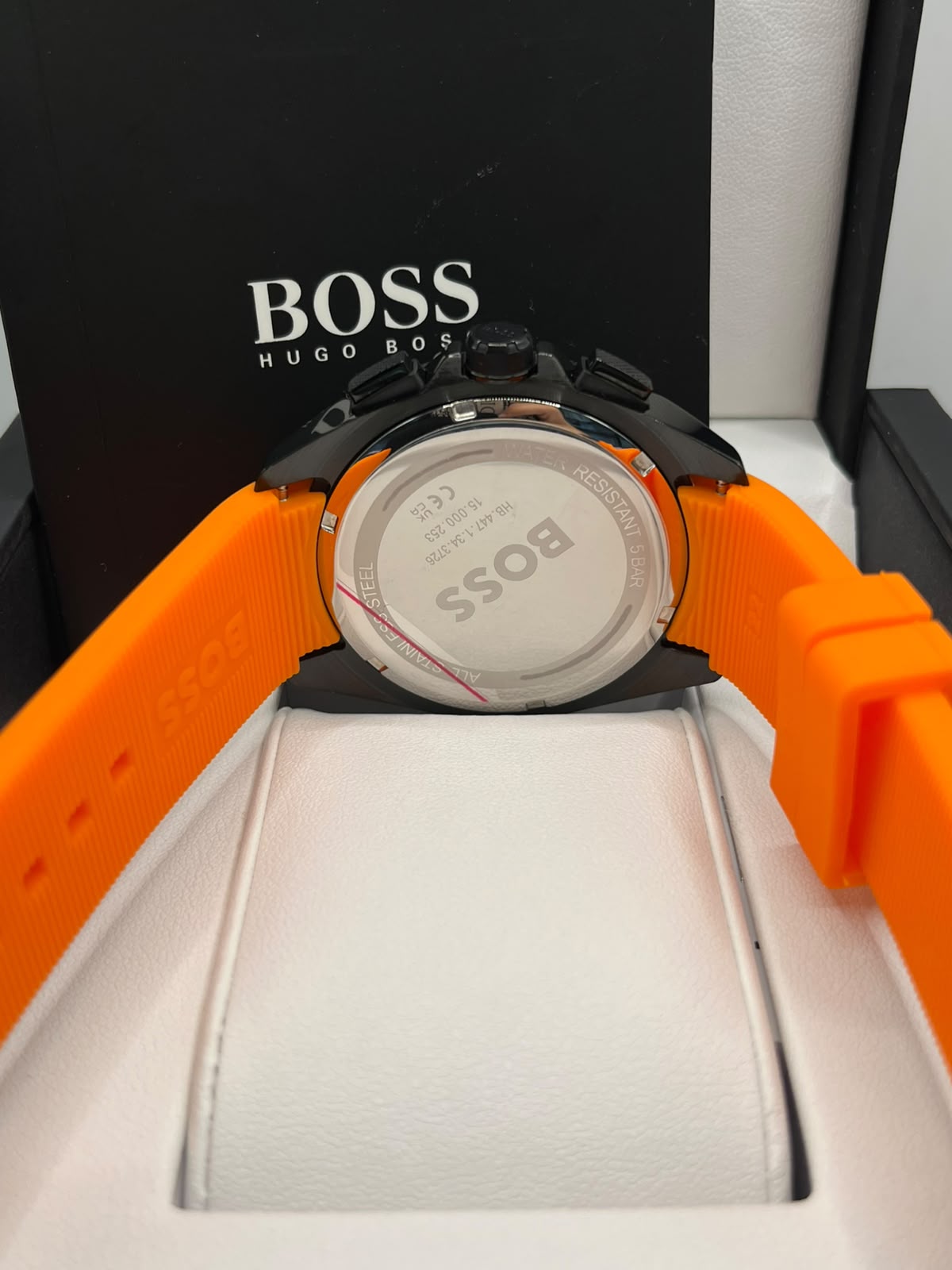Coffret Montre Homme Hugo Boss Bracelet Orange (Copy)