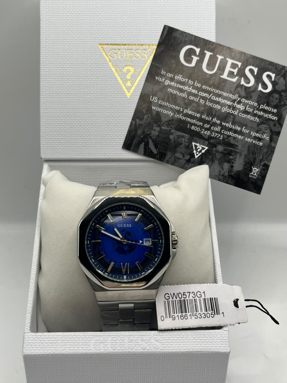 Guess Men's Black Dial & Black Strap Watch (Copy)
