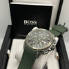 Coffret Montre Homme Hugo Boss Cadran Vert & Bracelet Acier (Copy)