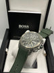 Coffret Montre Homme Hugo Boss Cadran Vert & Bracelet Acier (Copy)
