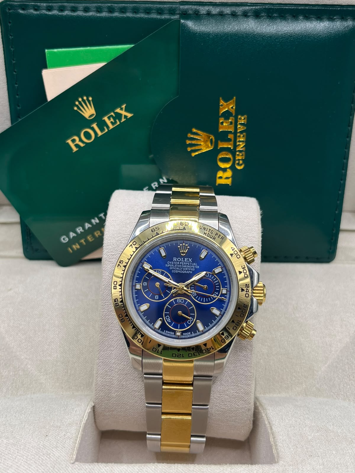 Rolex Cosmograph Daytona Blue Dial Watch (MASTER COPY)