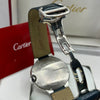 Cartier Ballon Bleu automatique cuir Watch Blue Dial Black Leather Strap (Copy)