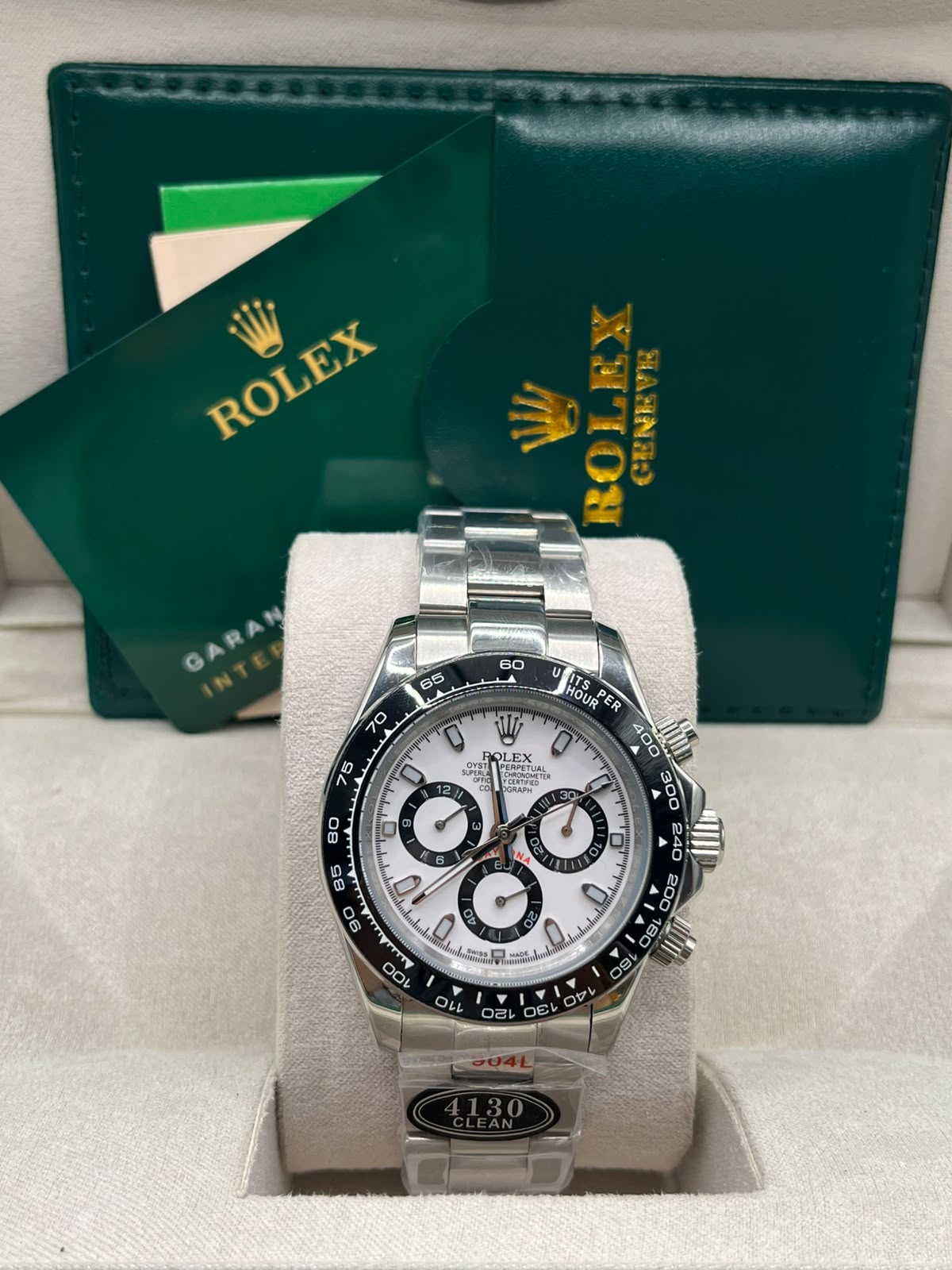 Rolex Cosmograph Daytona White Dial Watch (MASTER COPY)