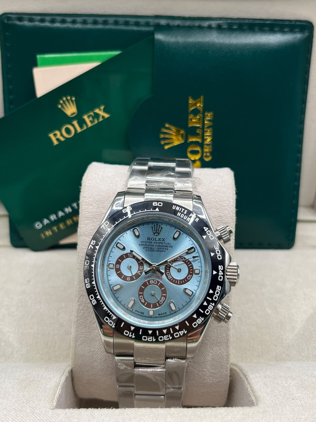Rolex Cosmograph Daytona Ice Blue Dial Watch (MASTER COPY)
