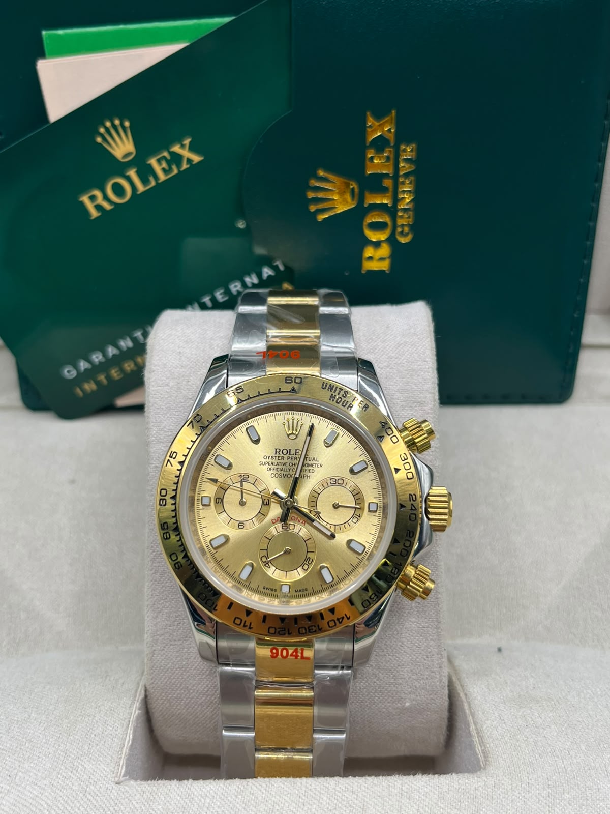 Rolex Cosmograph Daytona Champagne Dial Gold & Steel (MASTER COPY)