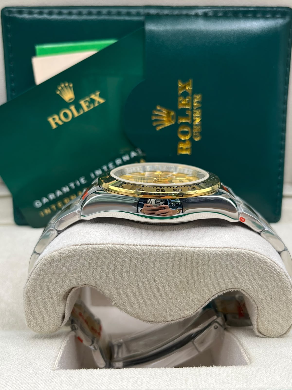 Rolex Cosmograph Daytona Champagne Dial Gold & Steel (MASTER COPY)