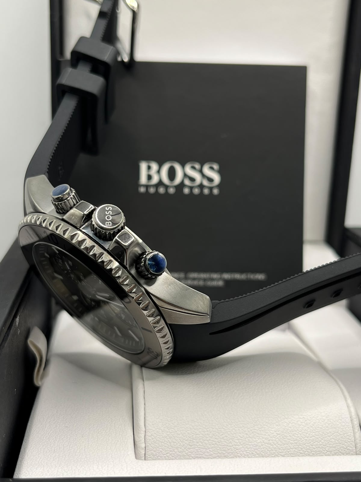 Coffret Montre Homme Hugo Boss Cadran Doré (Copy)