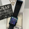 Guess Dress Watch Blue Dial Black Stainless Steel Mesh Bracelet (Copy)