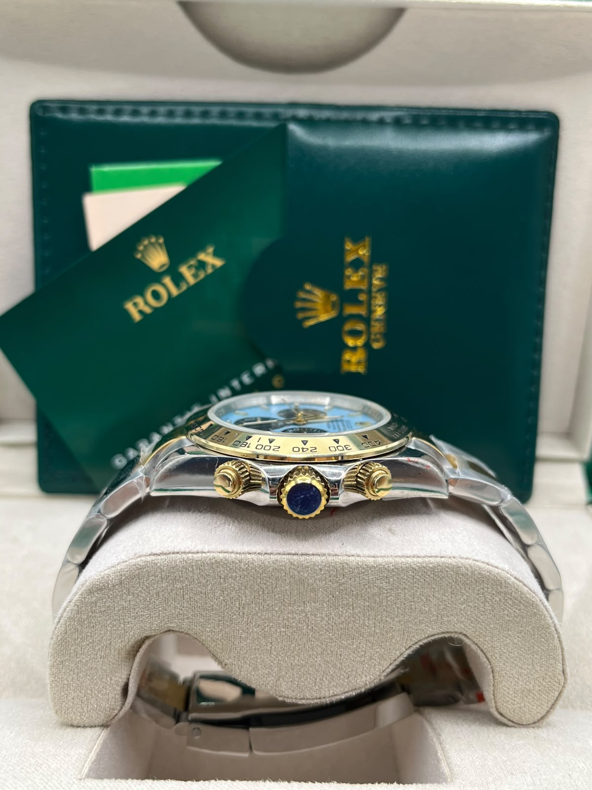 Rolex Cosmograph Daytona Ice Blue Dial Watch(MASTER COPY)