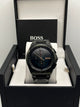 Hugo Boss Men's Black Dial Steel Bracelet Watch(Copy)