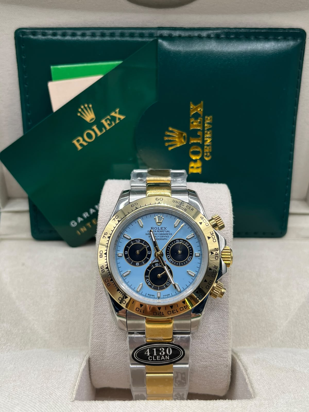 Rolex Cosmograph Daytona Ice Blue Dial Watch(MASTER COPY)