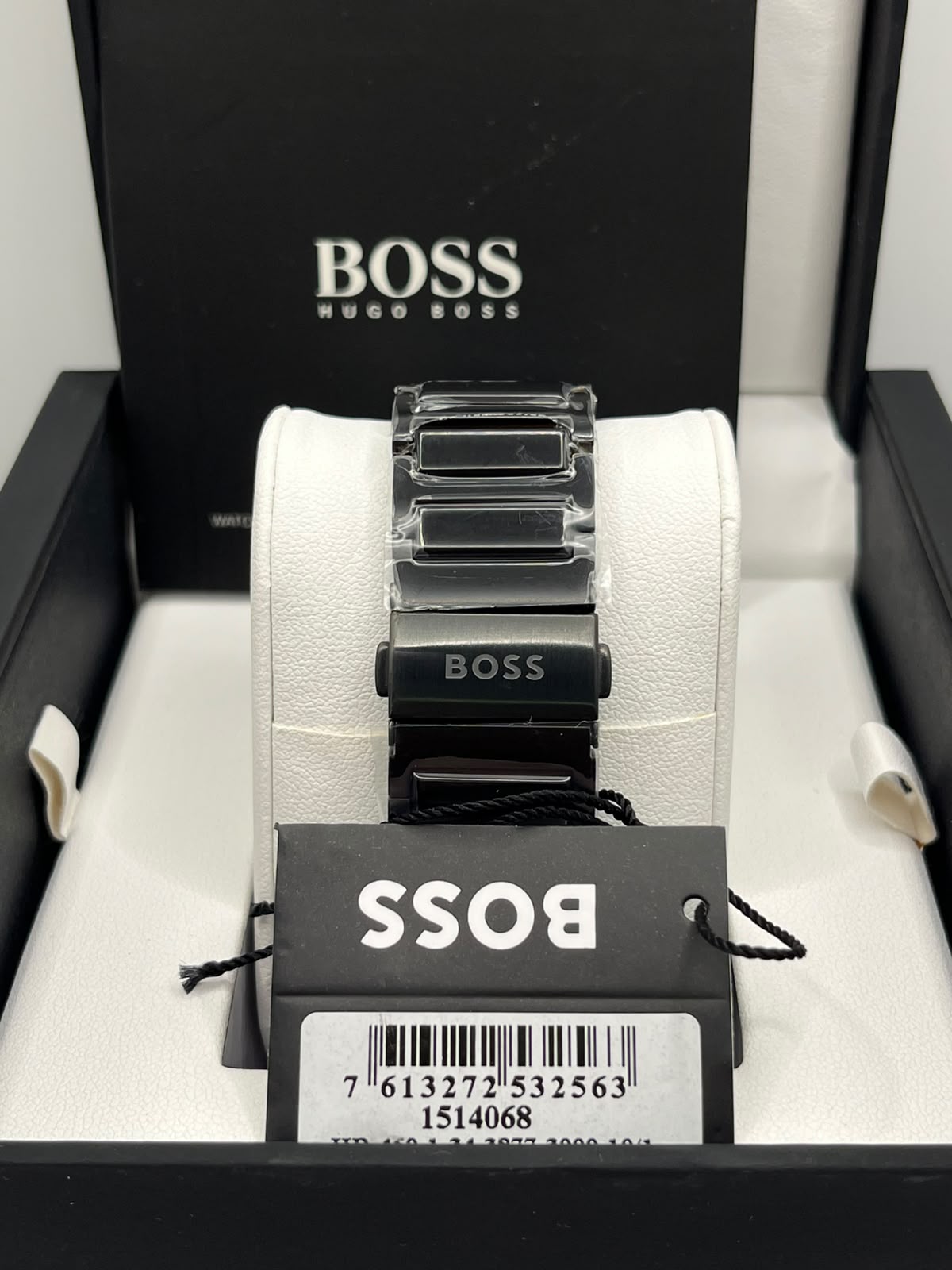 Hugo Boss Men's Black Dial Steel Bracelet Watch(Copy)
