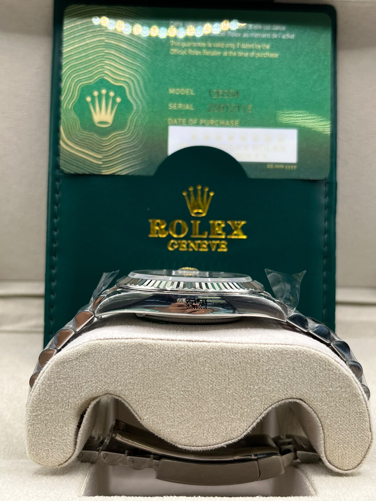 Clean Rolex Datejust Blue Diamond Dial (CLONE)