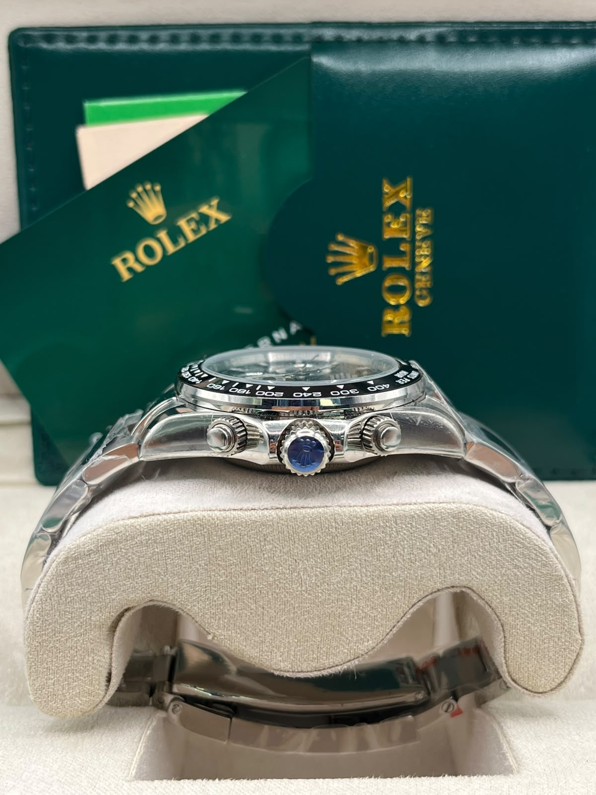 Rolex Cosmograph Daytona Black Dial Watch (MASTER COPY)