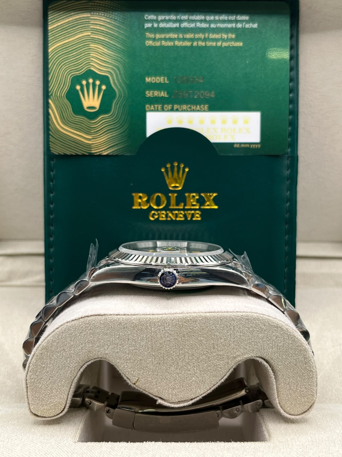 Clean Rolex Datejust Wimbledon (CLONE)