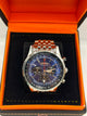Breitling Navitimer Men's Blue Dial Stainless Steel Watch (Copy)