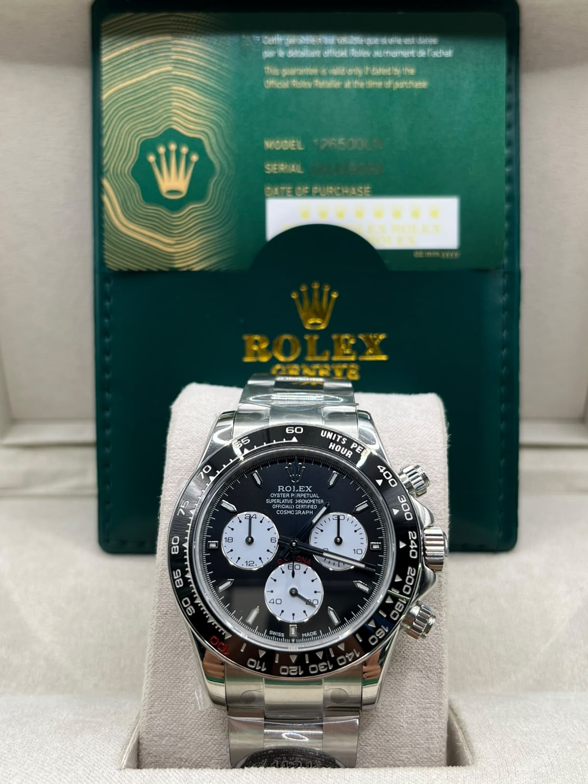 Clean Rolex Daytona Black & White Dial (CLONE)