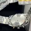 Emporio Armani Chronograph Watch Black Dial Two-Tone Gold & Silver Stainless Steel Bracelet (Copy)