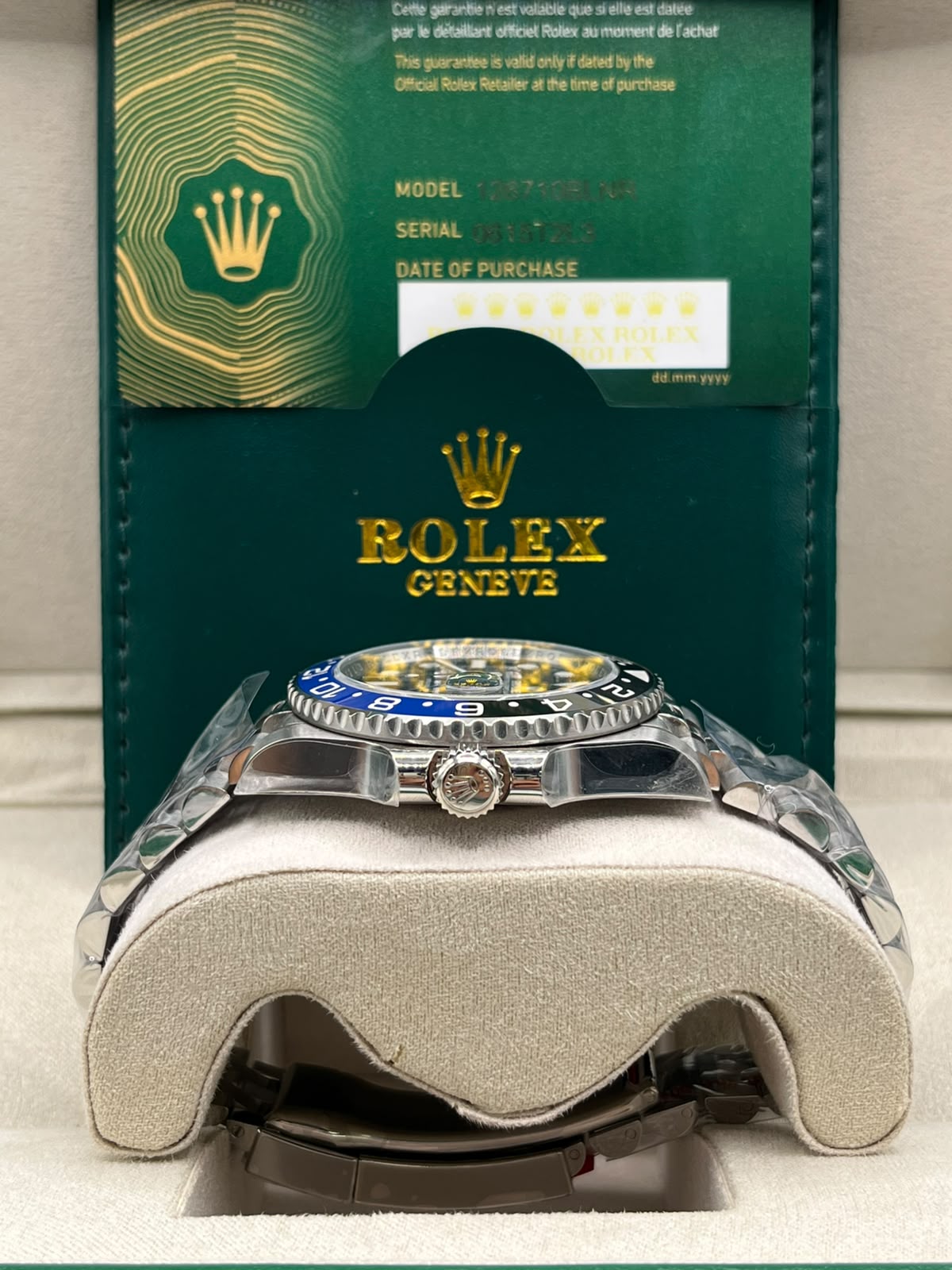 Clean The GMT Oyster Black & Blue (CLONE)