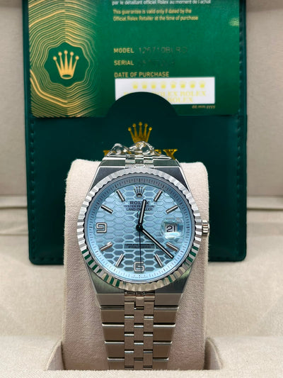 Clean Rolex Land-Dweller Ice Blue (CLONE)