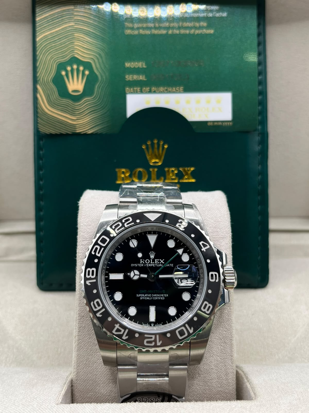 Clean Rolex GMT-Master II Bruce Wayne (CLONE)