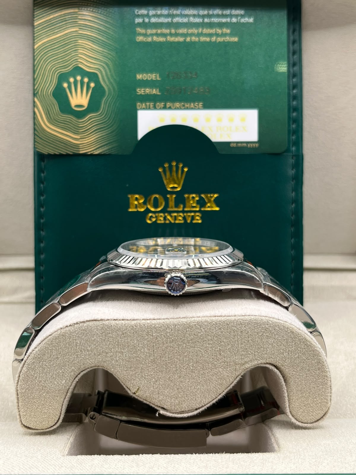 Clean Rolex Datejust 41 Wimbledon Slate (CLONE)