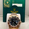 Clean Rolex GMT-Master II Yellow Gold Black & Grey (CLONE)