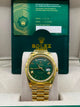 Clean Rolex Day-Date Gold & Olive Green(CLONE)