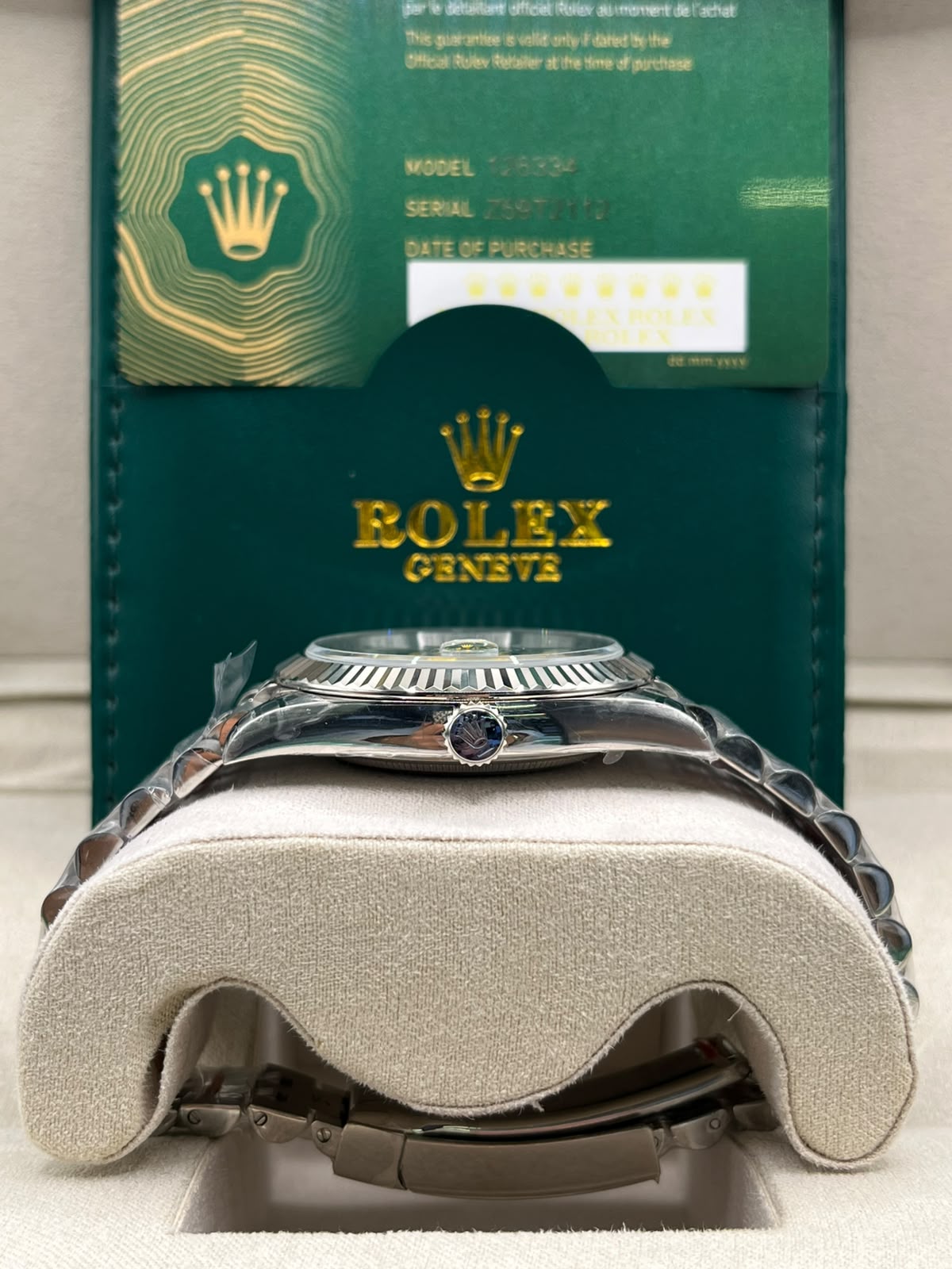 Clean Rolex Datejust Green Motif (CLONE)