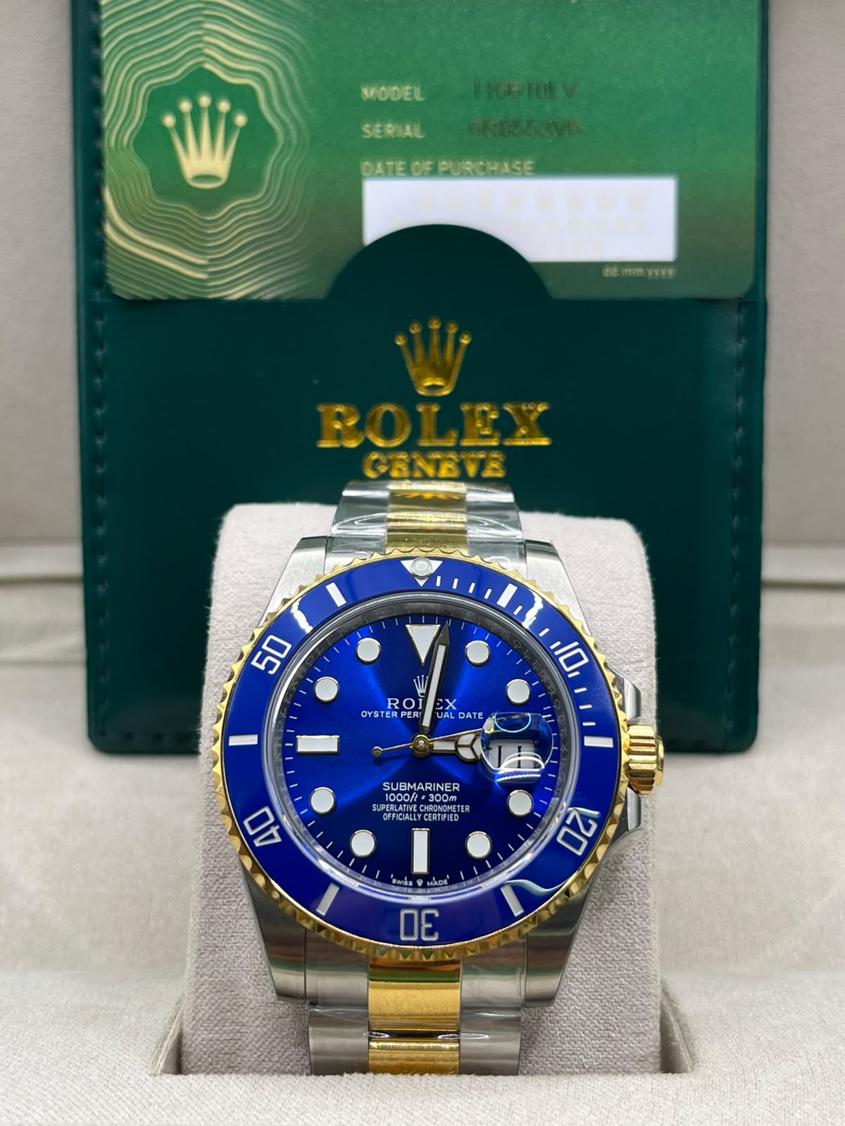 Clean Rolex Submariner Bluesy (CLONE)