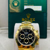 Clean Rolex Daytona Gold & Black Dial (CLONE)