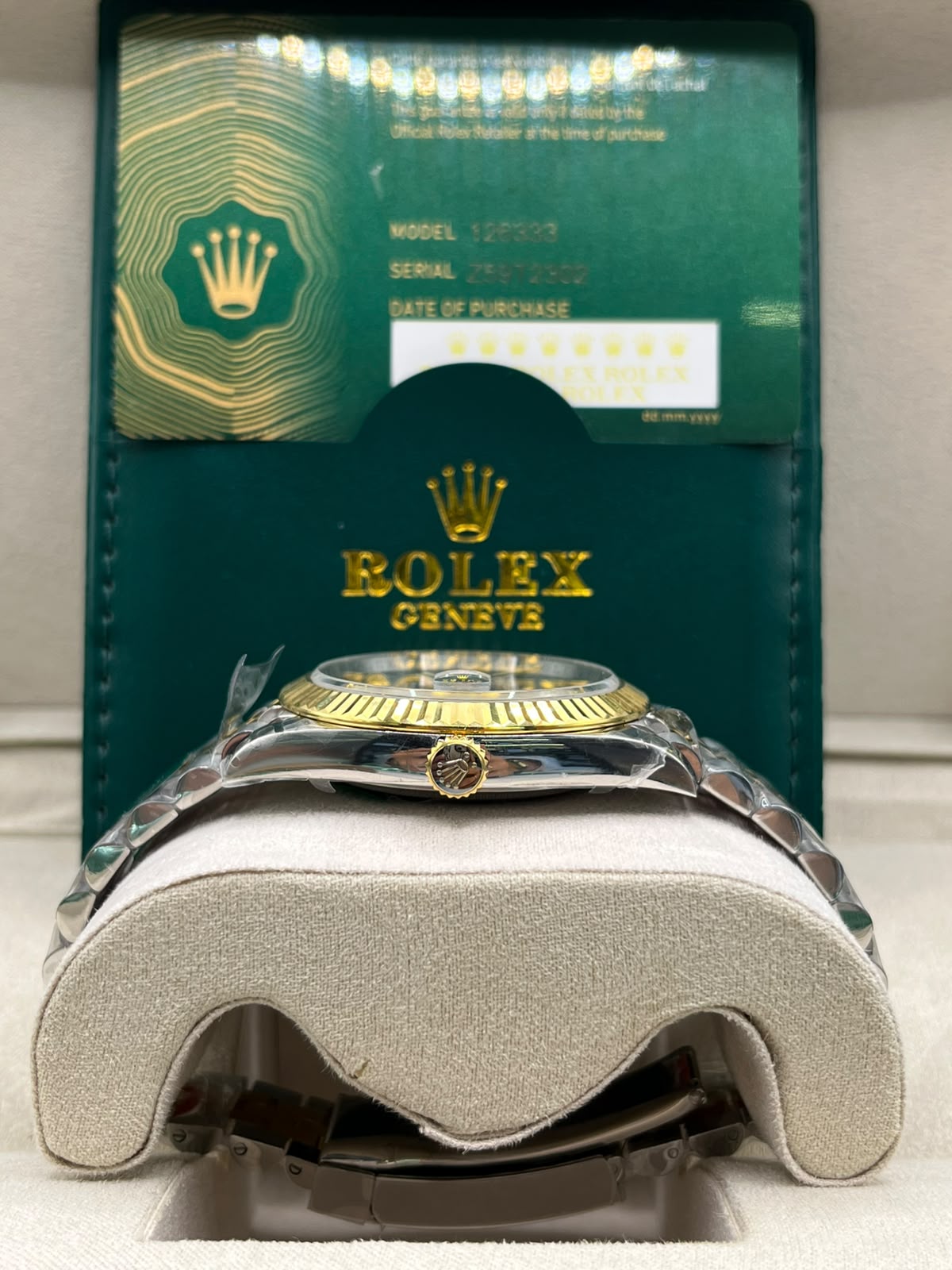 Clean Rolex Datejust Two-Tone Wimbledon (CLONE)