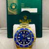 Clean Rolex Submariner Date Gold & Blue (CLONE)
