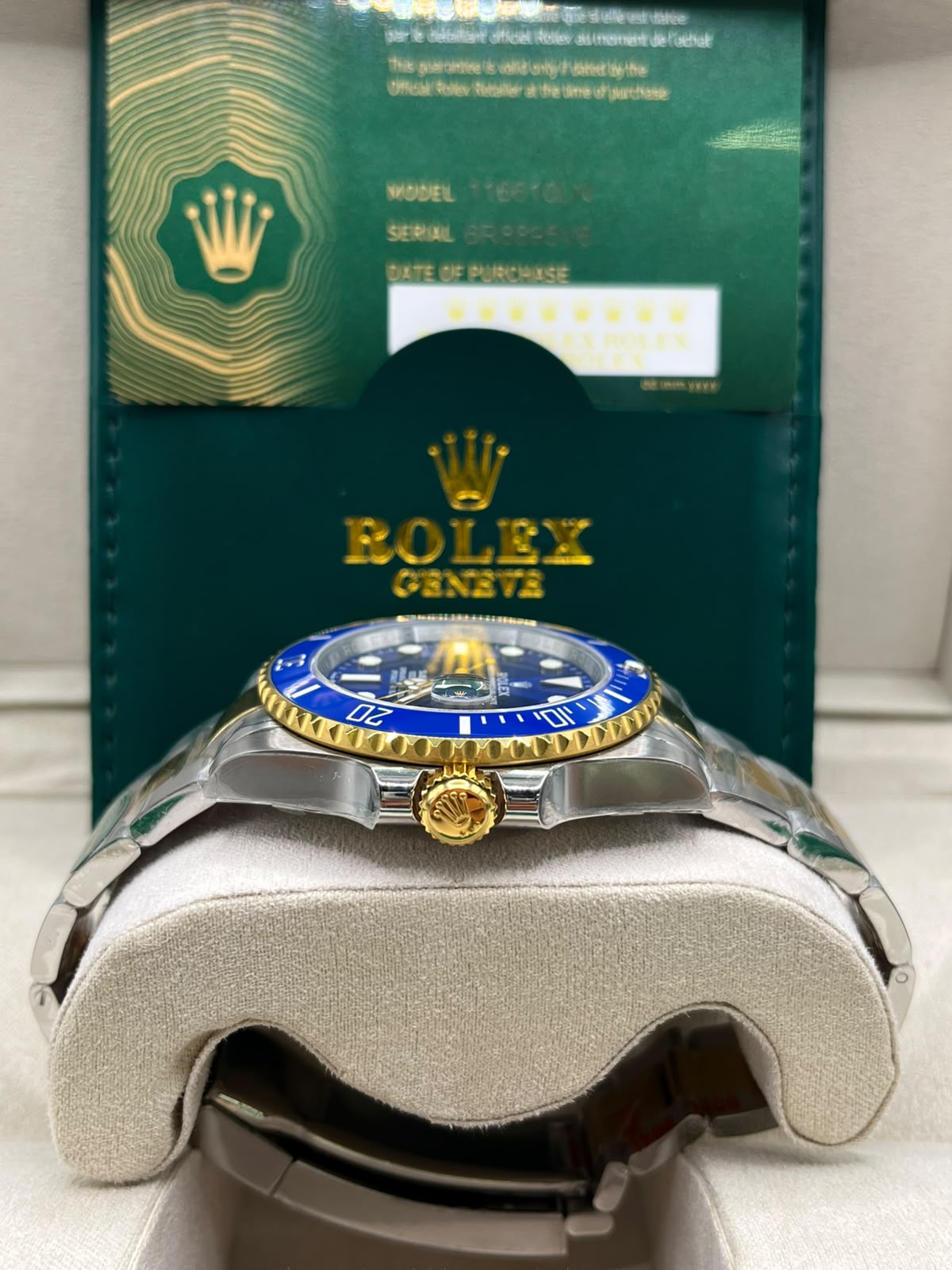 Clean Rolex Submariner Bluesy Two-Tone (CLONE)