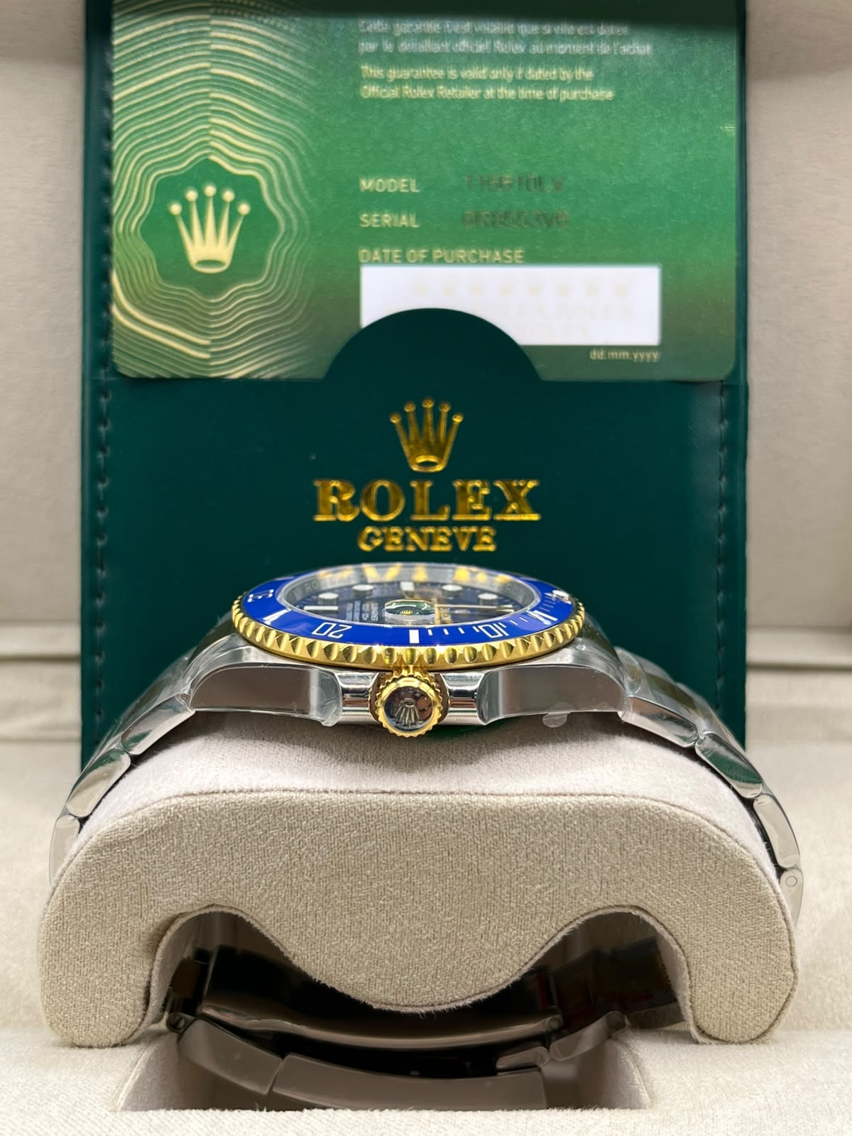 Clean Rolex Submariner Bluesy (CLONE)