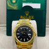 Clean Rolex Day-Date Gold & Navy Blue (CLONE)