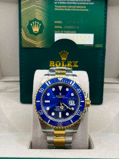 Clean Rolex Submariner Bluesy Two-Tone (CLONE)