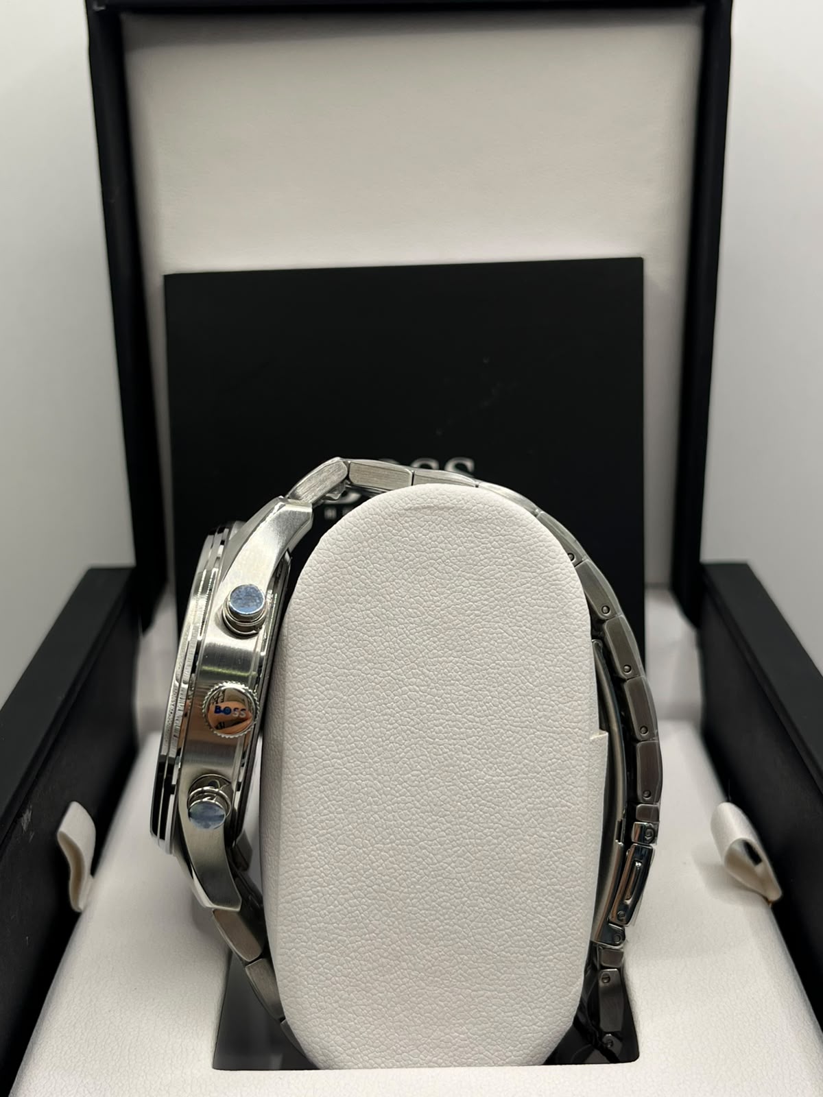 Hugo Boss Men's Deep Blue & Silver Chrono Watch (Copy)