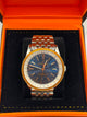 Breitling Navitimer Men's Blue Dial & Gold Bezel Steel Watch (Copy)