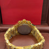 Invicta Gold Blue Chronograph Watch