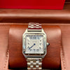 Cartier Santos Arabic Dial Steel Watch