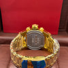 Invicta Reserve Gold Blue Chronograph Watch