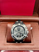 Invicta Silver Black Chronograph Watch